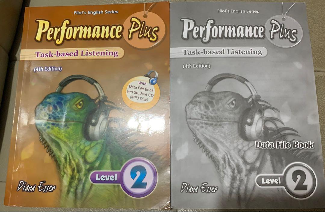 performance plus task based listening 2, 興趣及遊戲, 書本 & 文具, 教科書 - Carousell