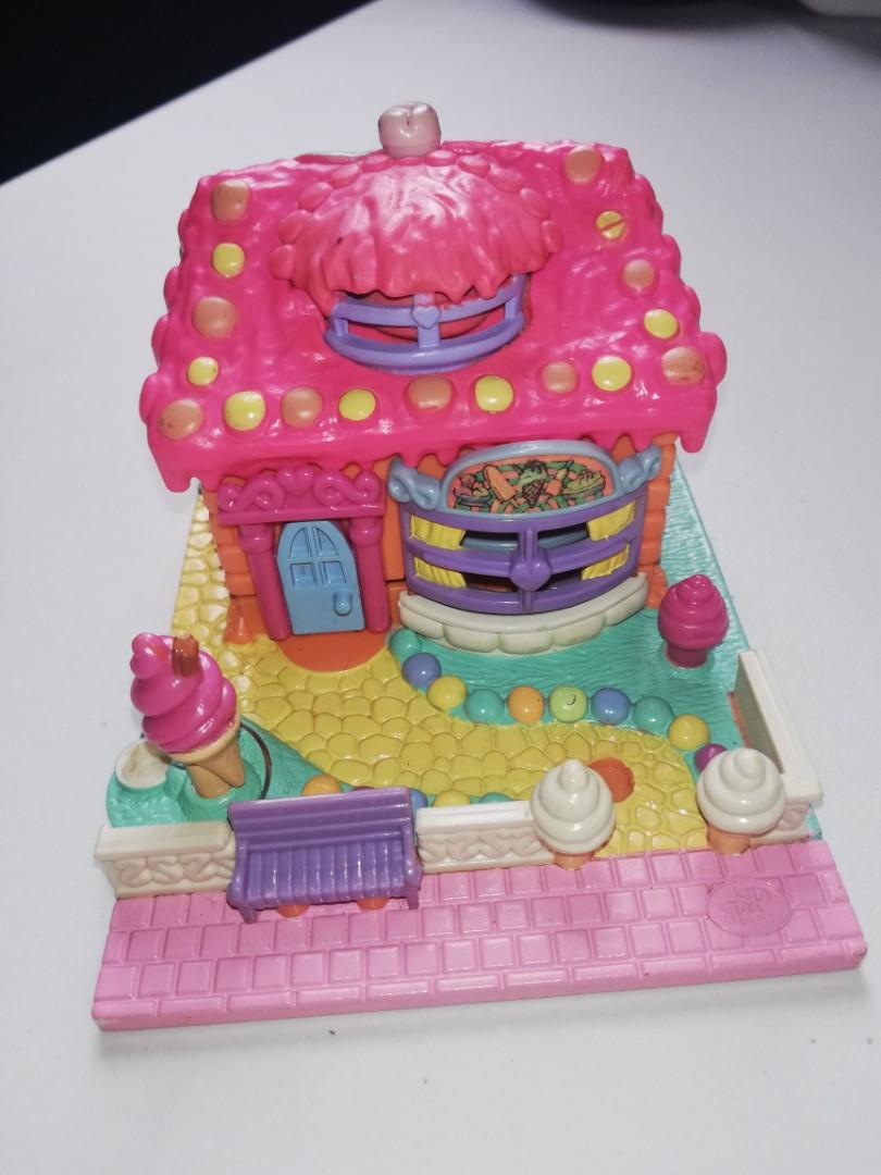  Polly Pocket Ice Cream Parlor 1995, Hobbies & Toys, Toys & Games on Motiv 
