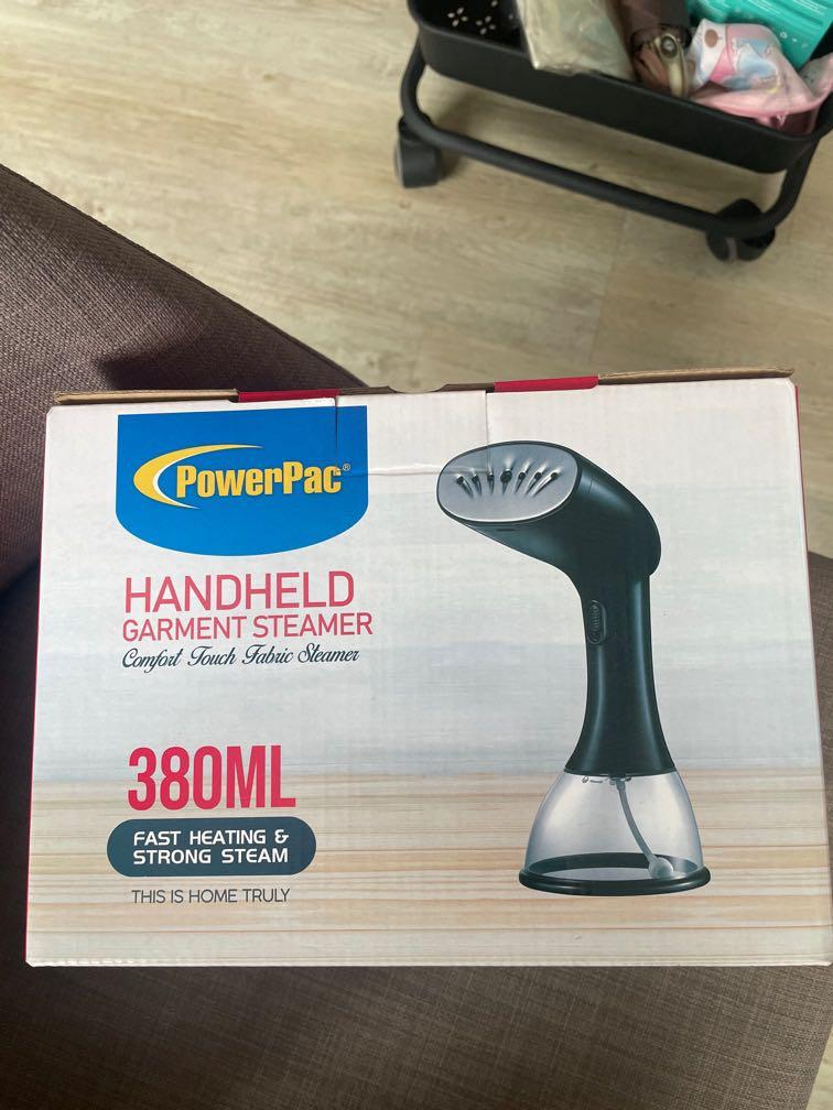 Powerpac handheld garment steamer, TV & Home Appliances, Irons