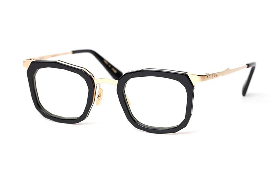Premium Unisex MASAHIRO MARUYAMA Black & Gold Glasses, Men's Fashion