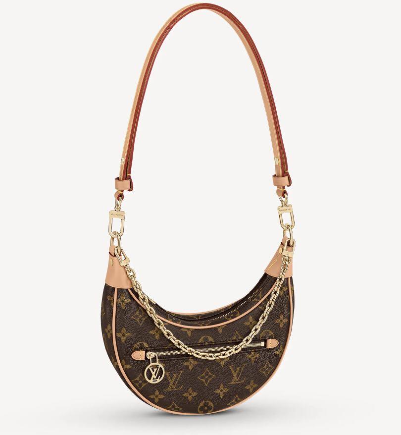 LV half moon sling bag, Luxury, Bags & Wallets on Carousell