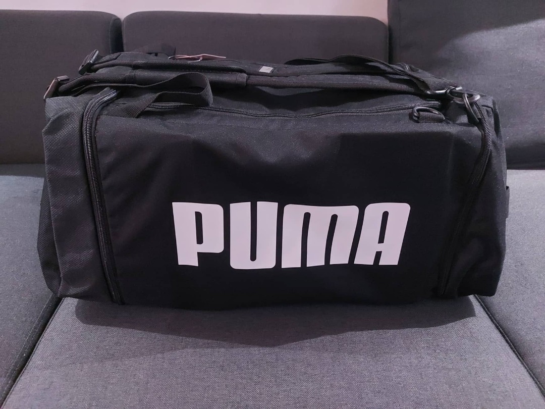Puma Challenger Duffle Bag (Black), Men's Fashion, Bags, Backpacks on