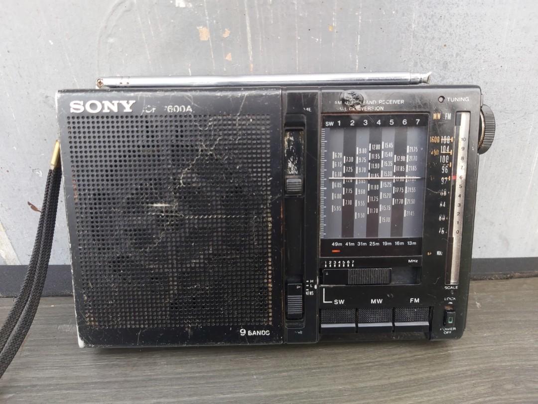Radio Sony ICF 7600A dan 7601, Elektronik, Audio di Carousell