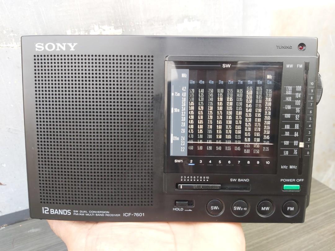Radio Sony ICF 7600A dan 7601, Elektronik, Audio di Carousell