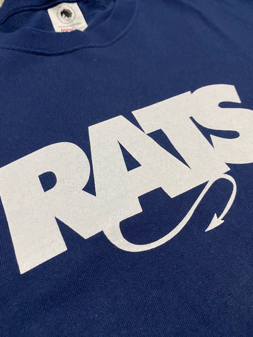 Rats Tokyo Japan Box Logo Dozens LS tee t shirt, Men's Fashion, Tops