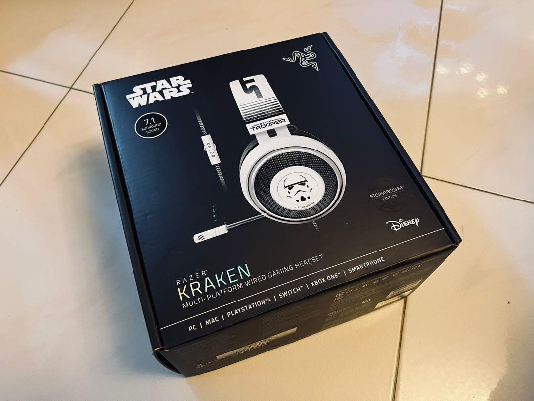 Razer Kraken Star Wars Stormtrooper Edition Computers Tech Parts Accessories Other Accessories on Carousell