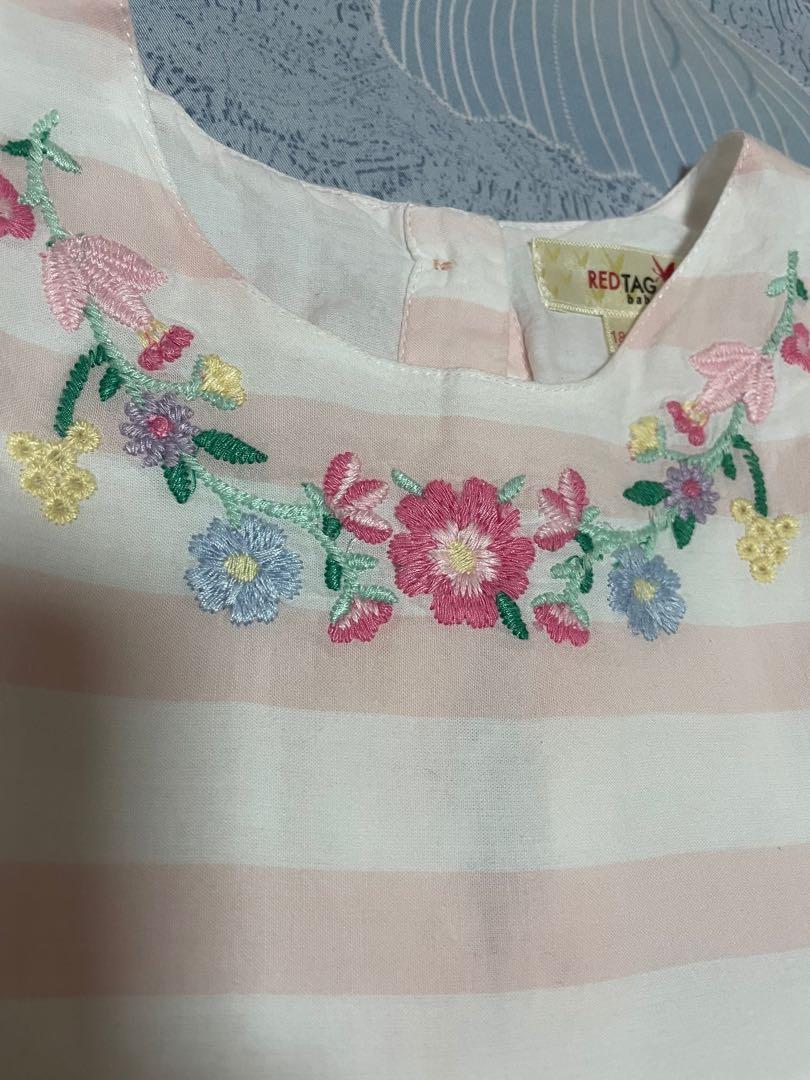 Red tag baby dress