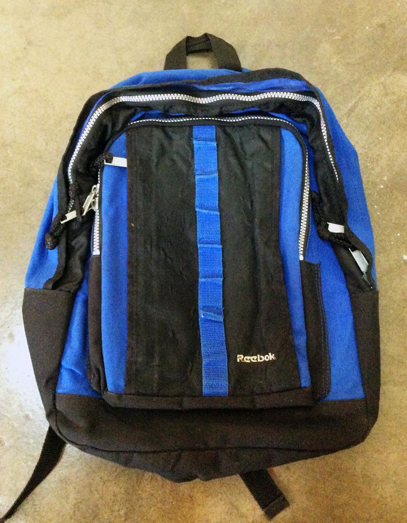 Vintage reebok shop backpack