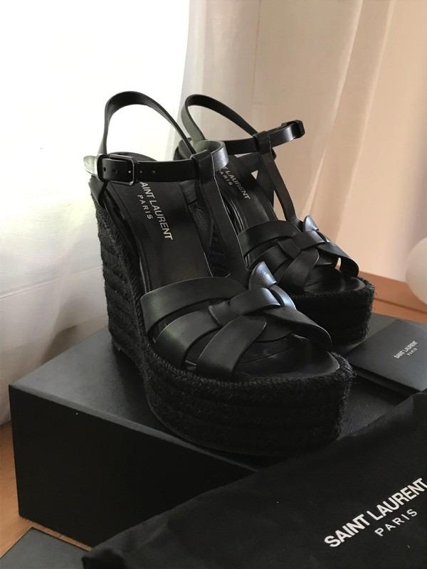 Sandales compensées yves saint laurent sales