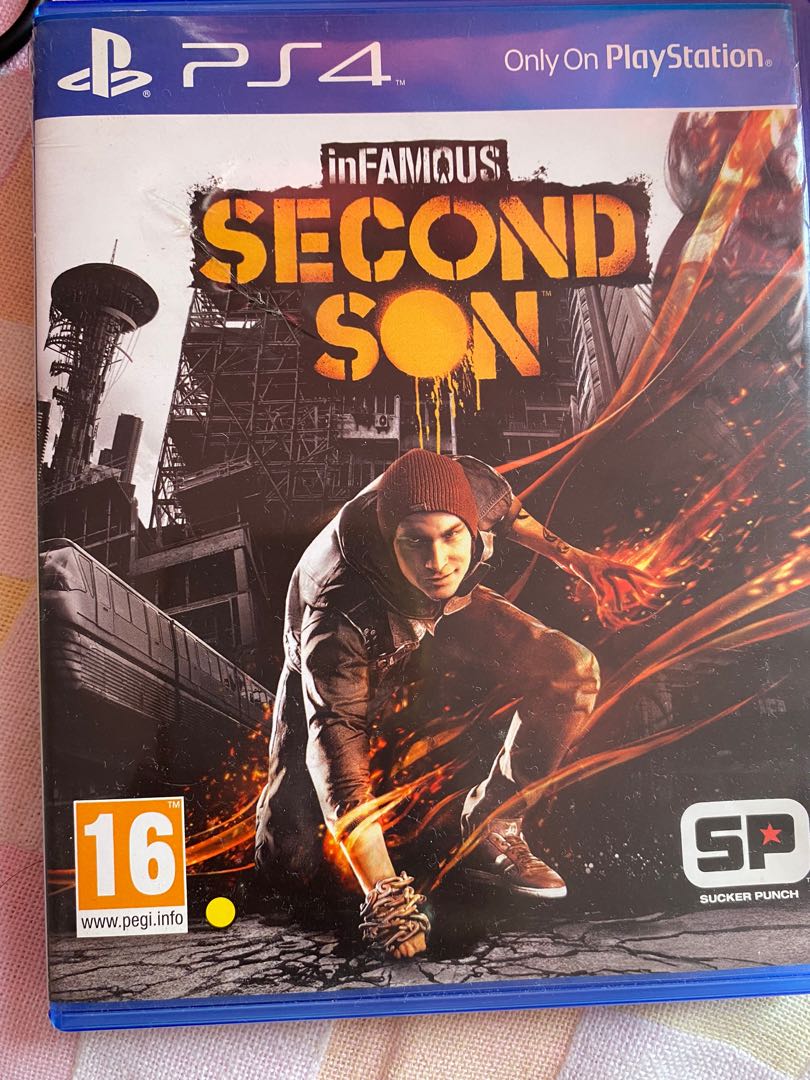 Second son ps4/ps5, Video Gaming, Video Games, PlayStation on Carousell