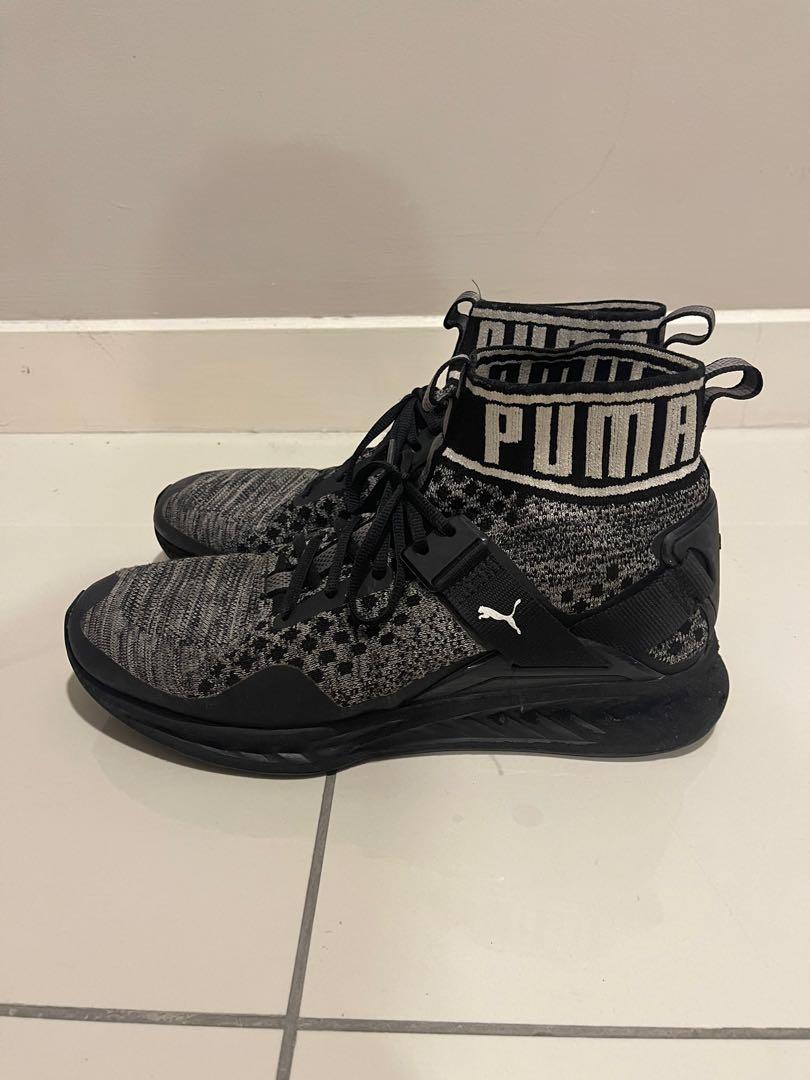 Puma ignite evoknit black top