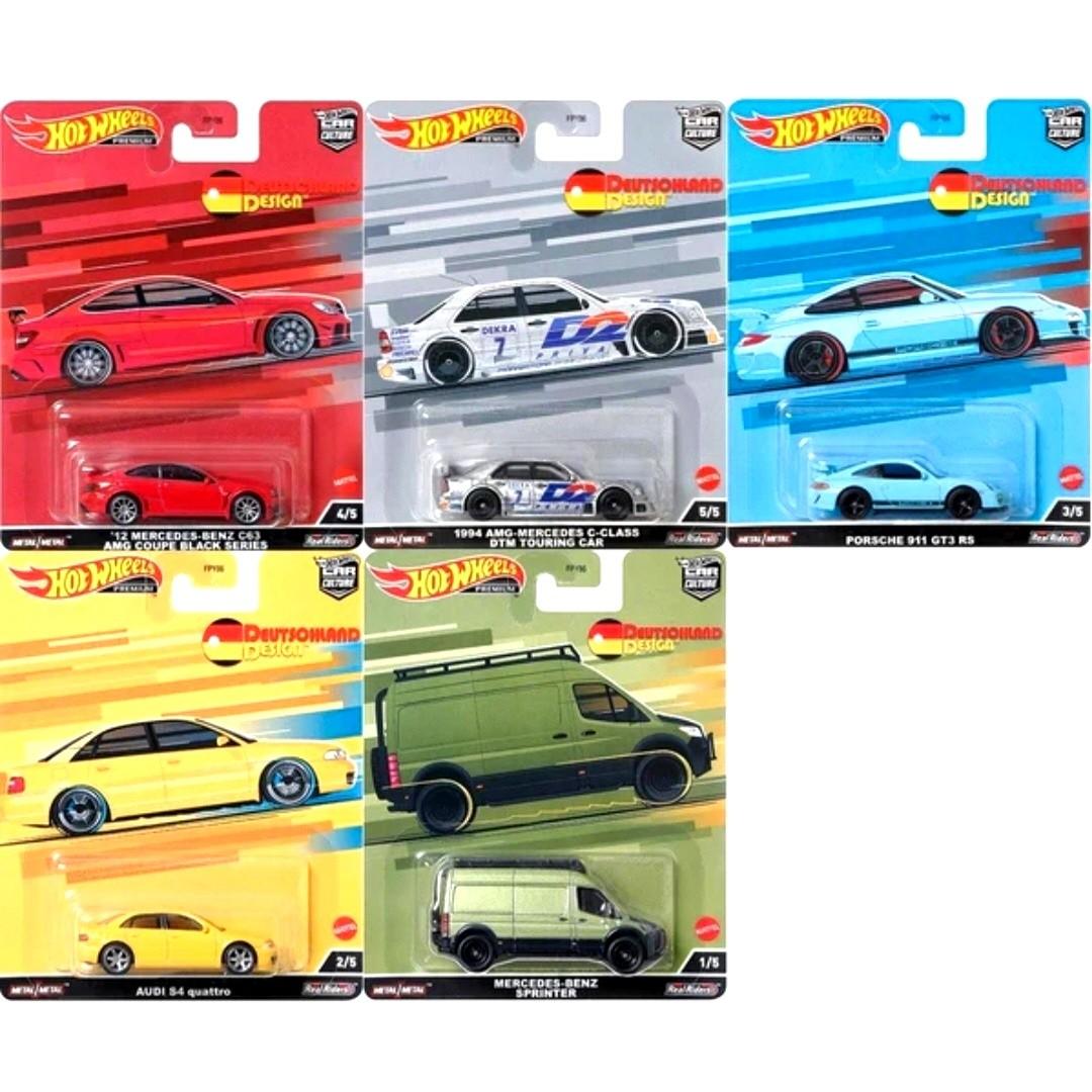 Hot Wheels Premium Deutschland Design 12 Mercedes Benz C63 AMG