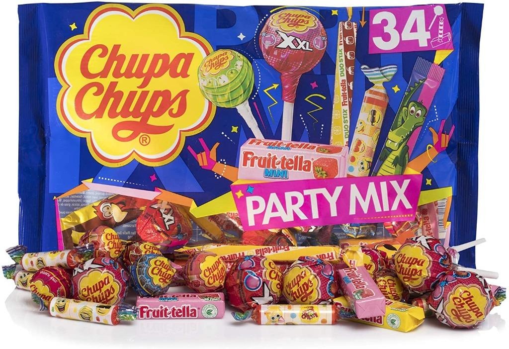 [SG stock] Chupa Chups Party Mix Assorted Candies, 1 Count, Food & Drinks, Packaged & Instant