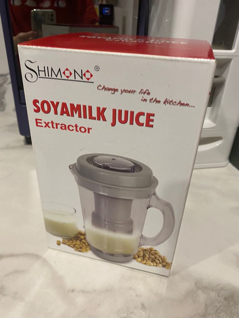 Shimono soya milk extractor, TV & Home Appliances, Kitchen Appliances, Other Kitchen Appliances