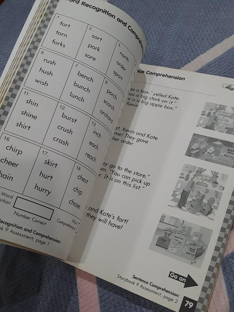 Sing Spell Read Write Assessment Book never used, Hobbies & Toys