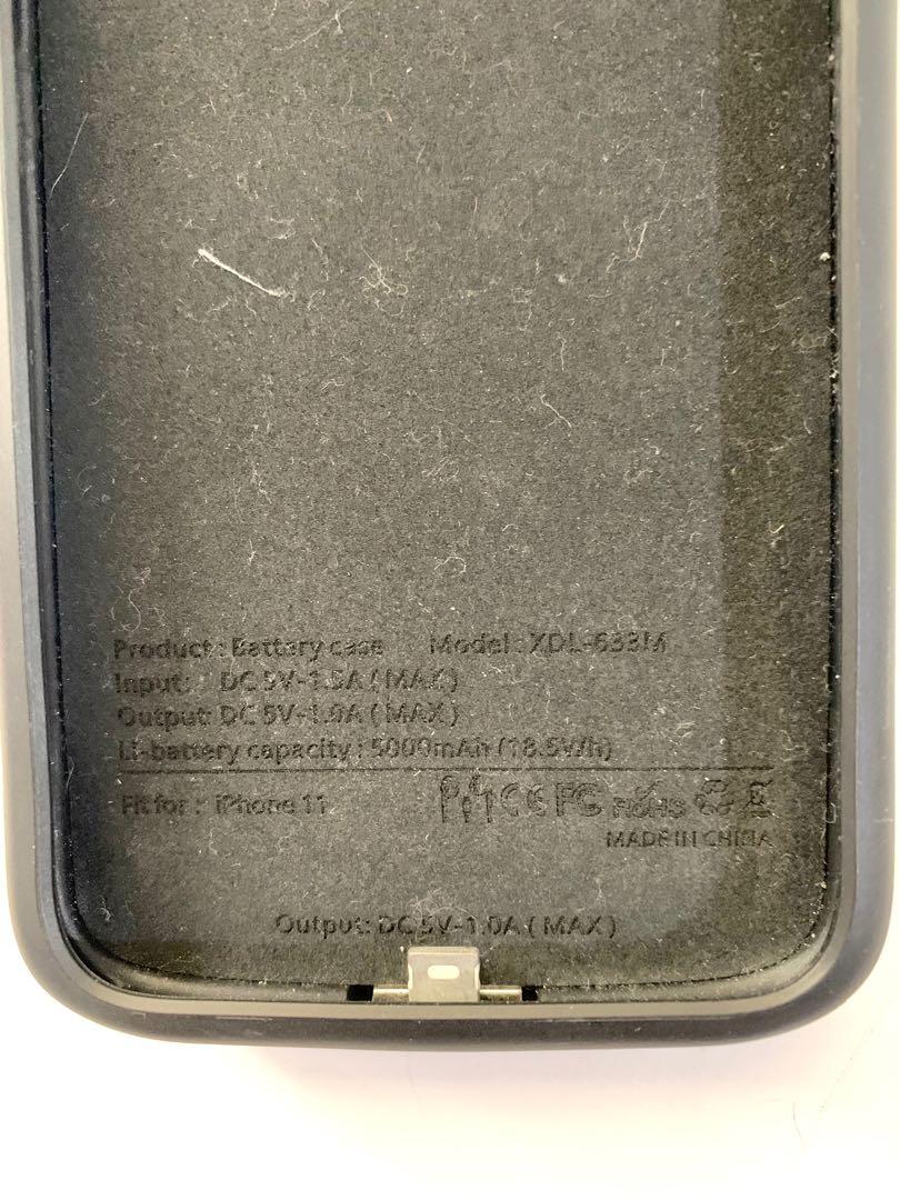 Smart Batter Case w/ Wireless Charging IPHONE 11, Mobile Phones