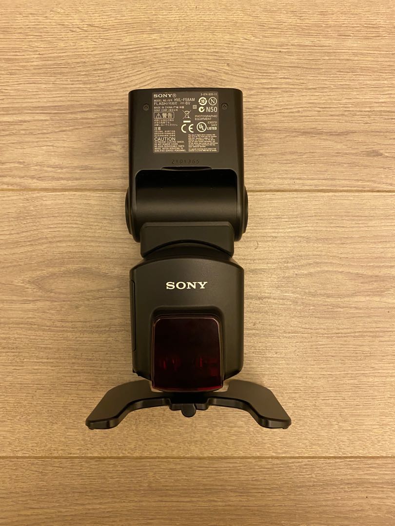 Sony Flashlight HVL-F58AM Very new condition, 攝影器材, 攝影配件 
