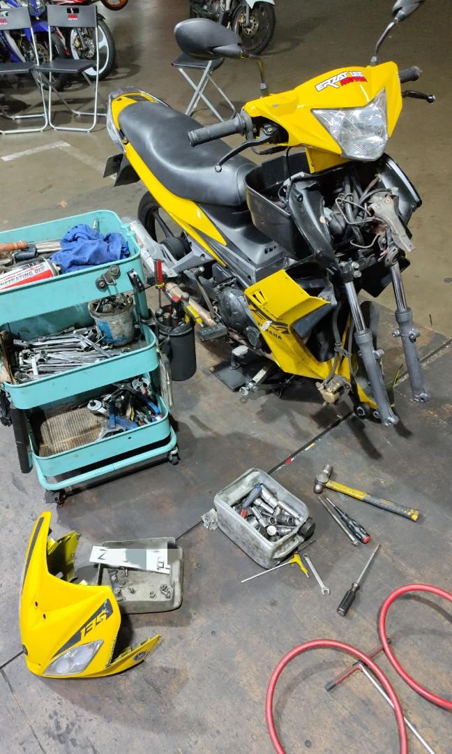 Spark Fork Alignment, Motorcycles, Motorcycle Accessories on Carousell