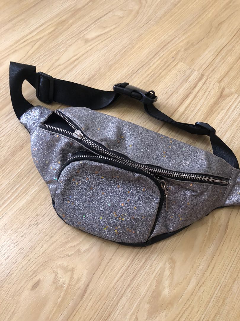 Sparkling H&M belt bag, Women's Fashion, Bags & Wallets, Crossbody