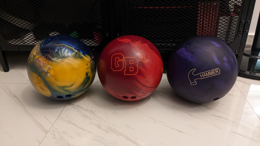 Spinner / lightweight bowling ball, Sports Equipment, Sports & Games