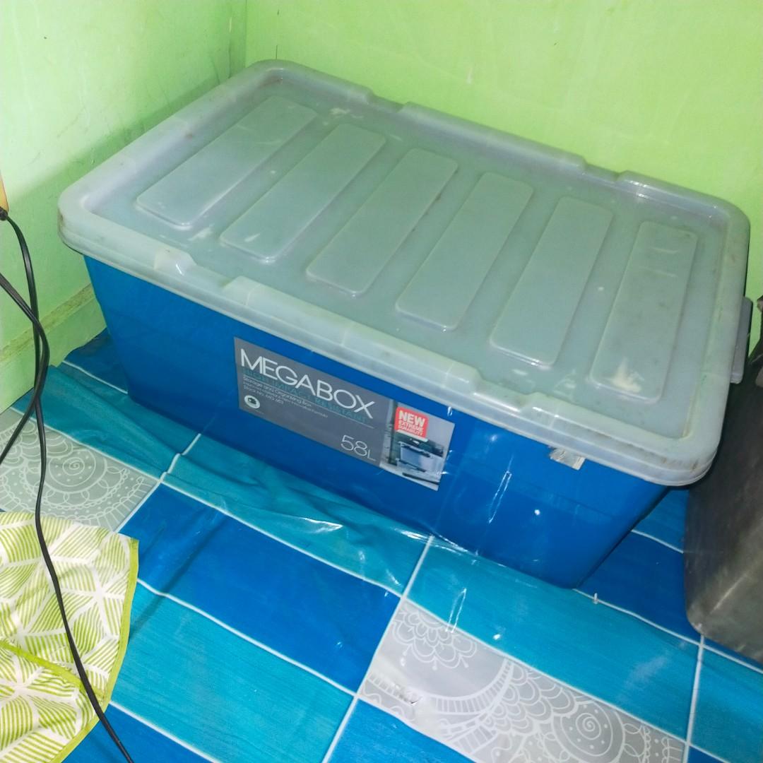 STORAGE BOX, 58L, Furniture & Home Living, Home Improvement