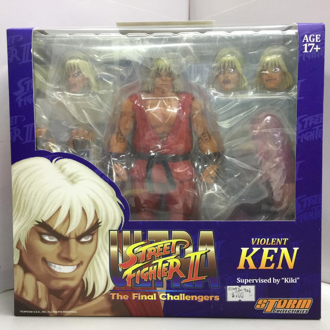 STORM COLLECTIBLES STREET FIGHTER II ULTRA VIOLENT KEN 街頭