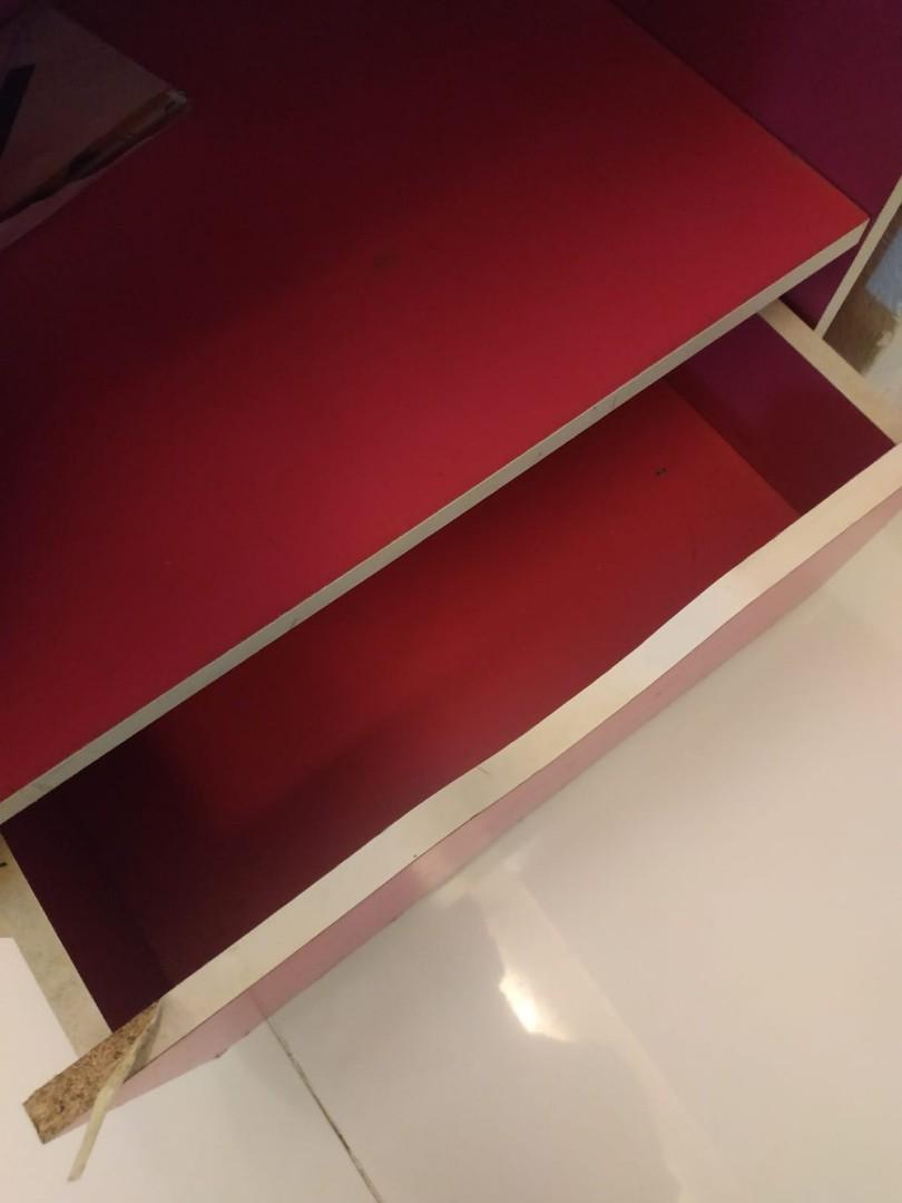 IKEA Study table and shelf, Furniture & Home Living, Furniture, Tables