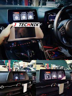 Supra 8.8" Display Upgrade Genuine Toyota Display A90 B48 B58 Entrynav idrive Apple Carplay Android Auto Screen Mirroring