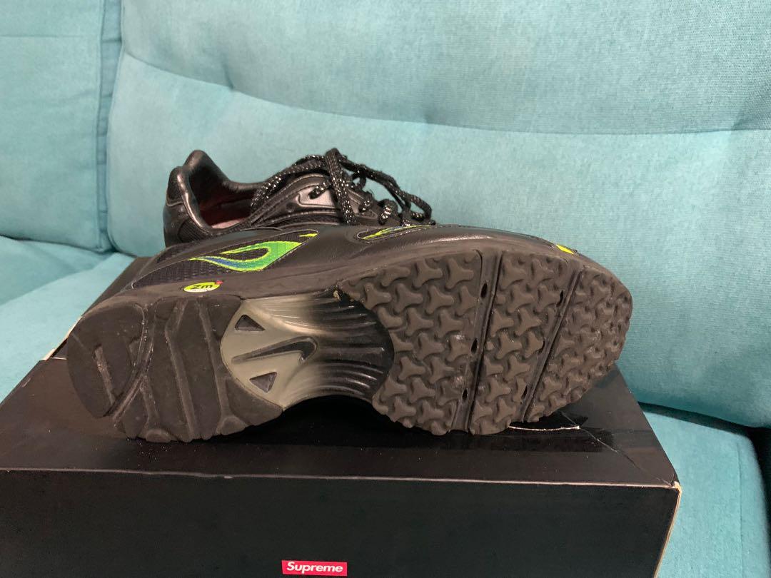 Nike zoom streak spectrum plus supreme black discount