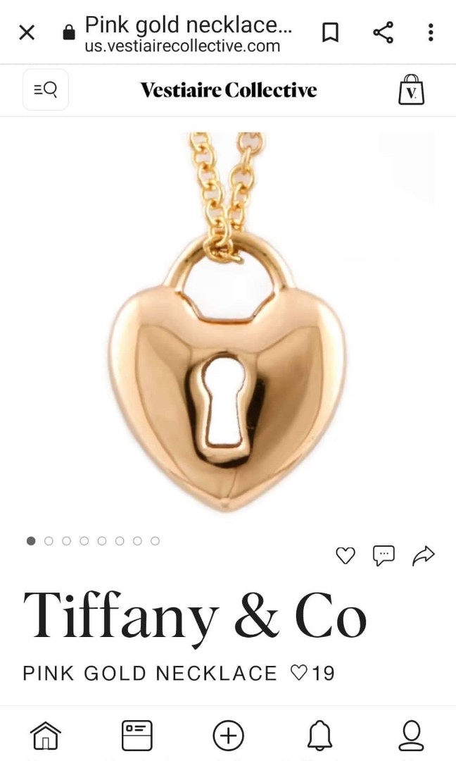 Tiffany Heart Lock pendant, Women's 