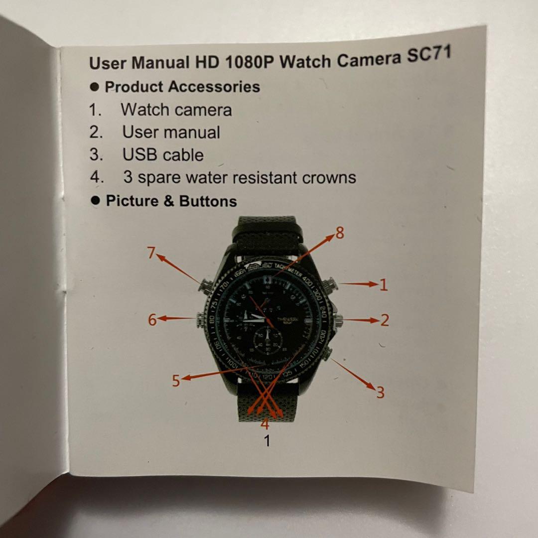 Timewerk Berlin camera watch