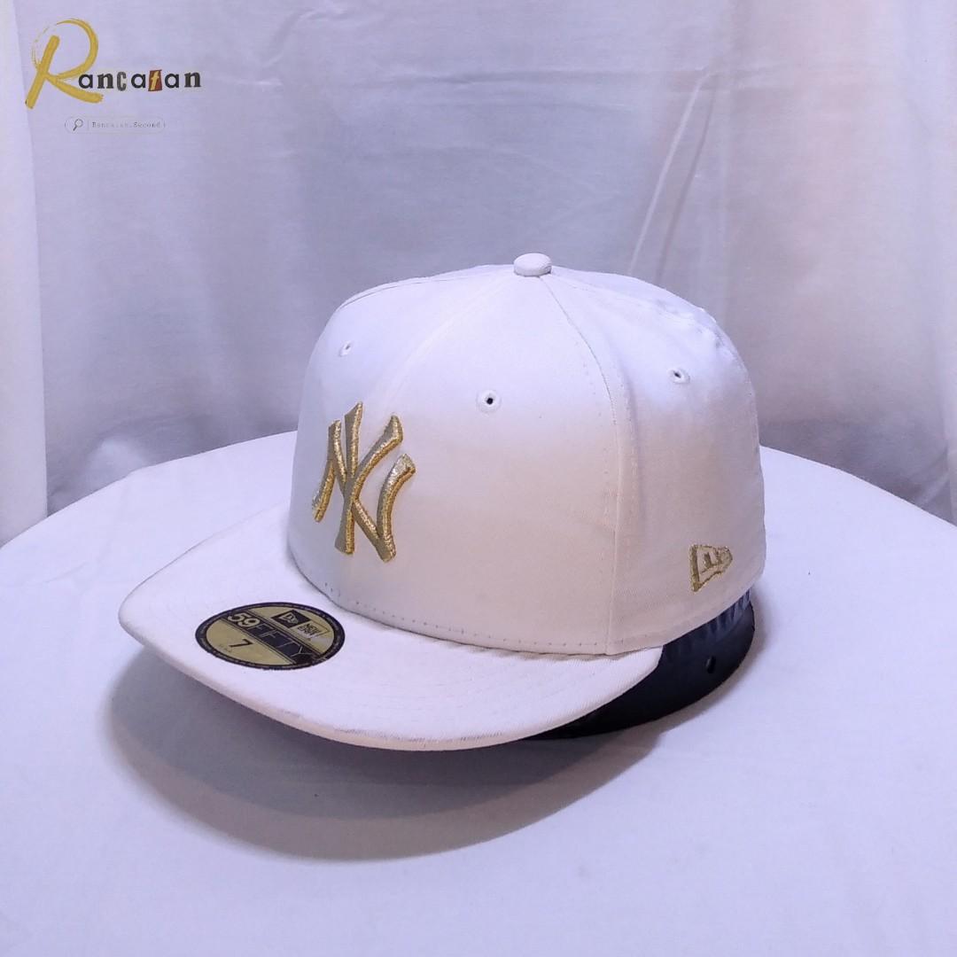 Topi New era Putih Second branded