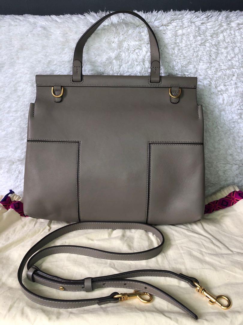 Tory Burch Block T Satchel Bag