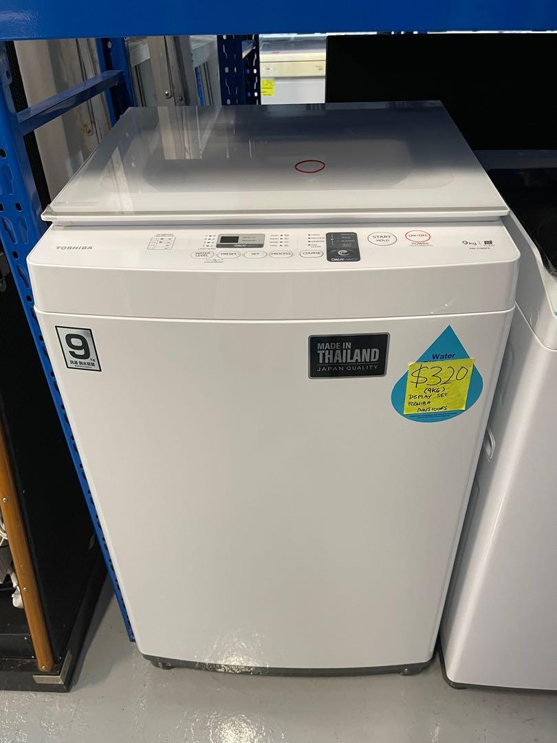 TOSHIBA AWJ1000FS TOP LOAD WASHER (9KG) Display Set (left side dented