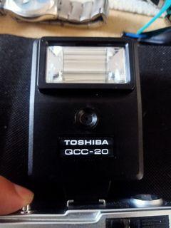 Toshiba flash film camera