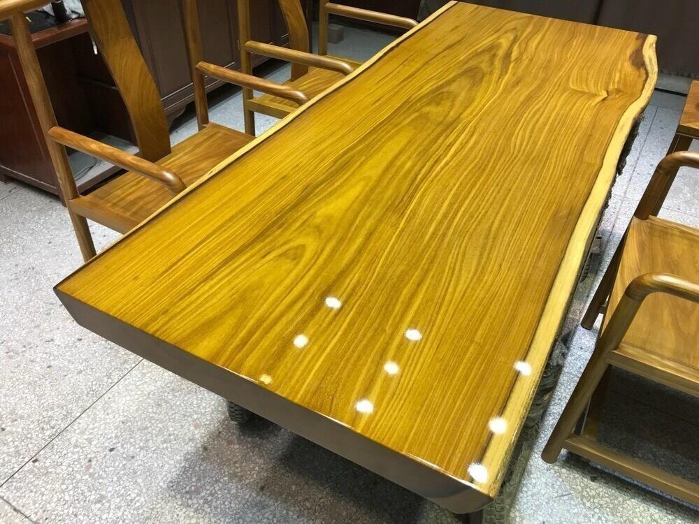 TW 002, Top Grade!!! African Teak Wood Solid Wood Table Hari Raya
