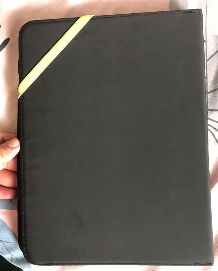 Typo IPAD Sleeves (Category: Cases & Sleeves) located in Rizal. Submitted by cmcrhs (Listing ID 1176516038, Image 3). Description: Orig price: 1,200 Selling for 399.00 pesos only Typo iPad or tablet sleeve with apple pencil/stylus compartment. May lagayan sya ng document sa harap at sa loob. May paga universal yung size nya. May pang ipad mini and kasya din yung ipad 9.7 inch. Sakto din sa ipad 9th gen (10.2 inch) Rfs: dumoble bili ko, natanggal 