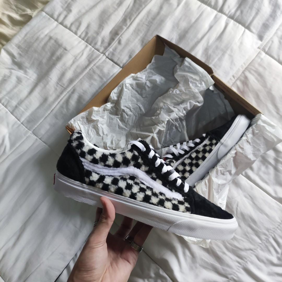 Sherpa online checkerboard vans