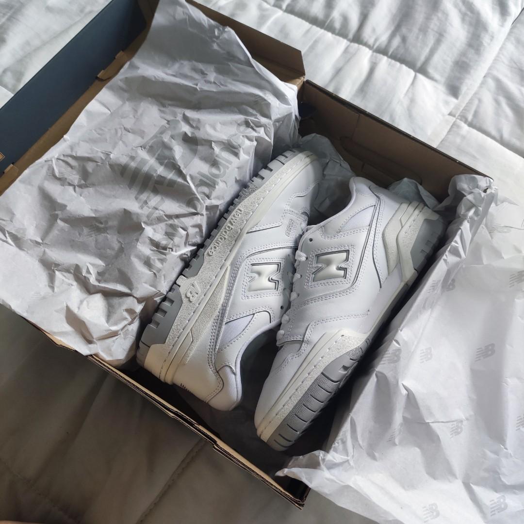 UK6.5 New Balance 550 White grey 2022 Men s Fashion Footwear