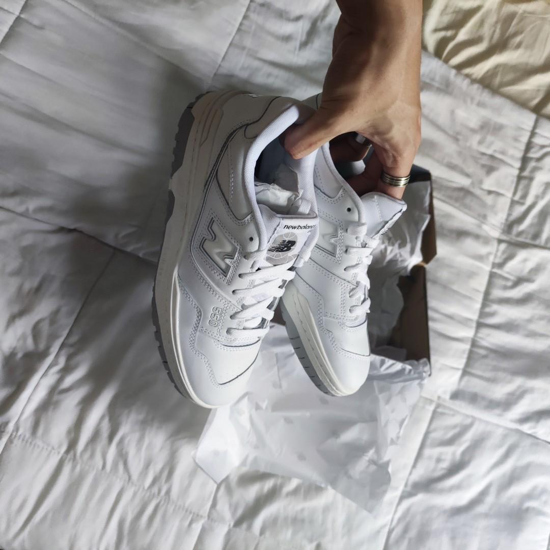UK6.5 New Balance 550 White grey 2022 Men s Fashion Footwear