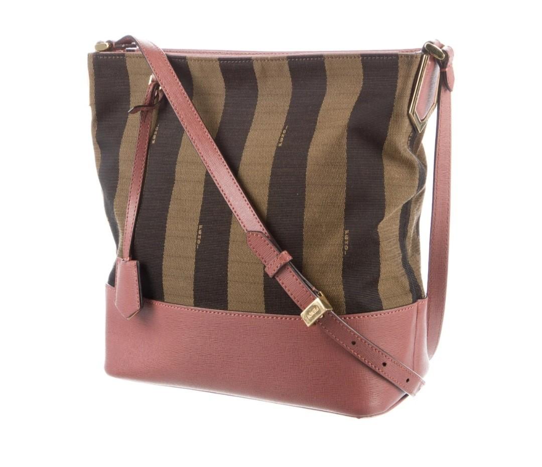 Fendi striped bucket bag Clearance