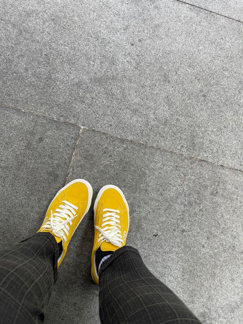 Vans 2024 mustard suede