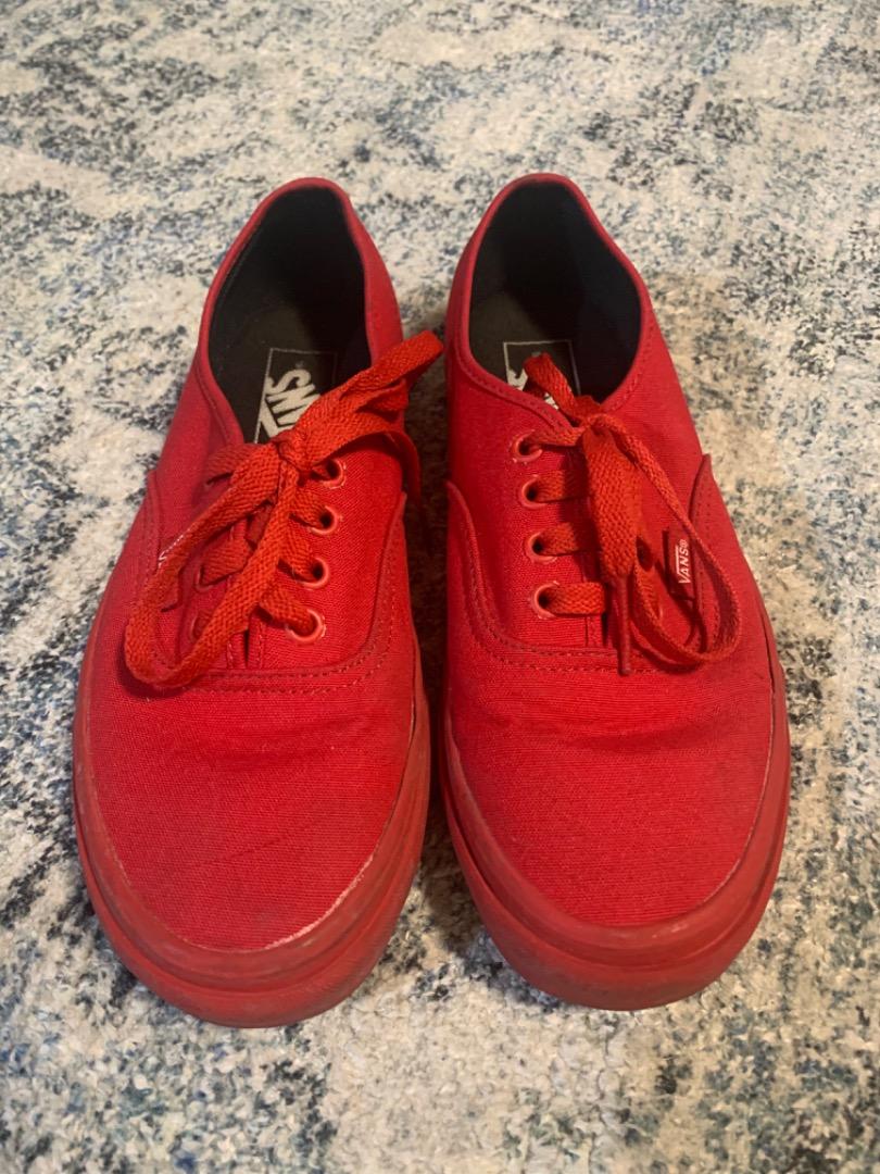 Pure red vans store