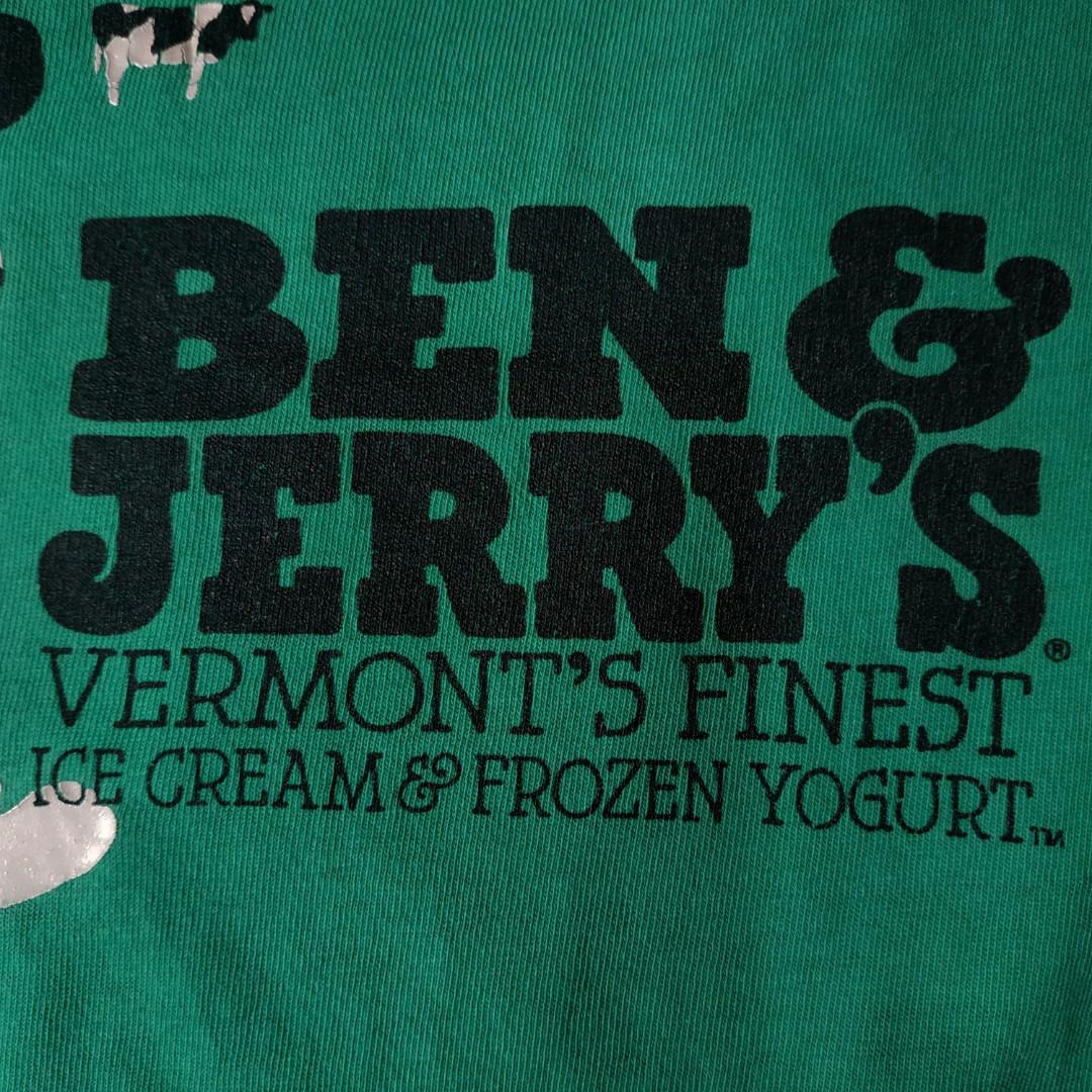 Vintage 1996 Ben & Jerry's shirt art by Wooly Jackson, Men's Fashion ...