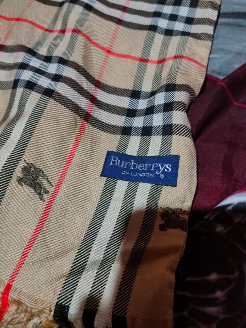 Vintage authentic Burberry scarf nova check lambswool Muffler/Unisex Scarf  Winter Autumn Style multicolor plaid scarf, Luxury, Accessories on Carousell