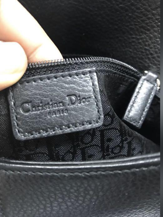 Vintage Dior Messenger Bag in Leather, Women's Fashion, Bags & Wallets