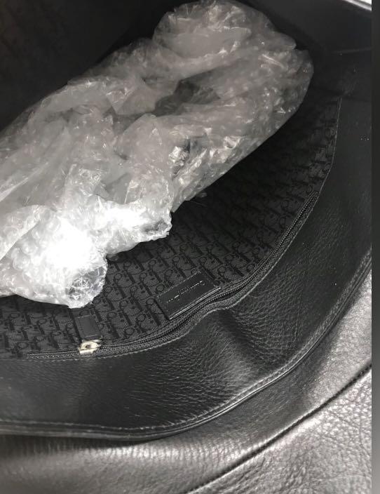 Vintage Dior Messenger Bag in Leather, Women's Fashion, Bags & Wallets