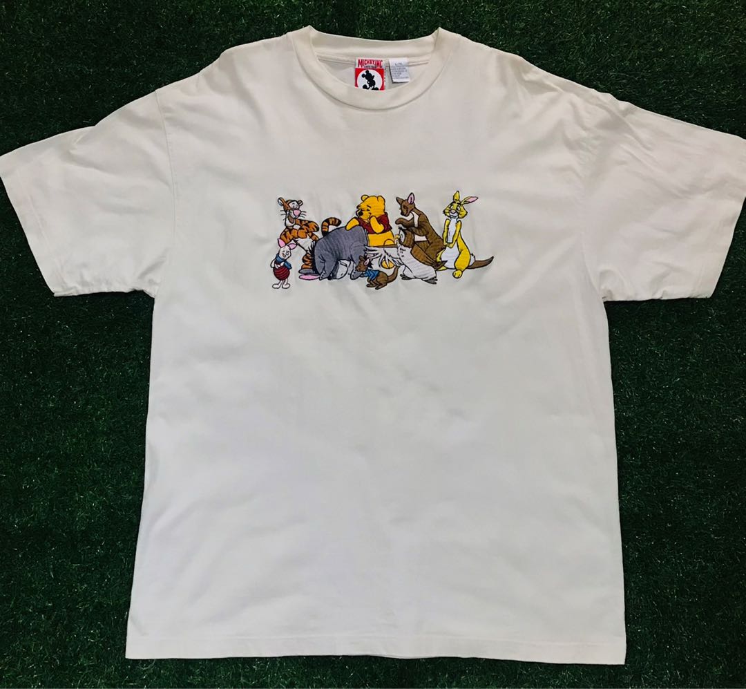 Winnie the pooh embroidered shirt discount