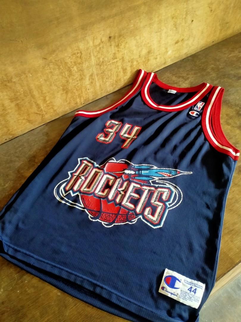 Old Rockets Jerseys Vintage Houston rocket jersey, Men's Fashion, Tops & Sets, Formal ...