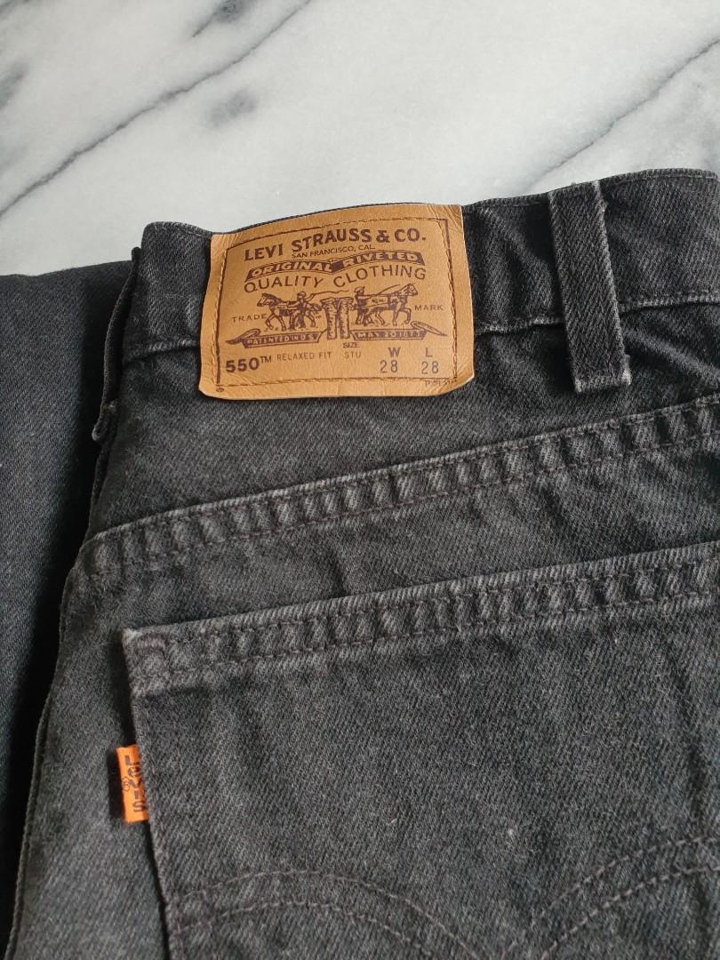 Vintage Levi's 550 orange tab Student Fit, Men's Fashion, Bottoms, Jeans on  Carousell